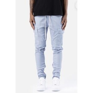 BlackTailor Cargo Streetwear Joggers  Pants Mens Sz. 40 Long Blue Drawstring New